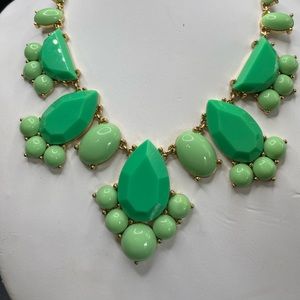 Kate Spade Green Statement Necklace